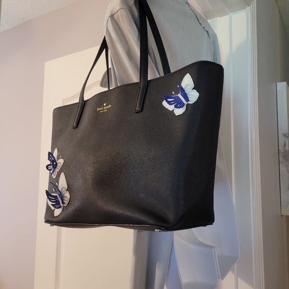 Kate Spade Butterfly Tote with dust bag - Picture 8 of 12